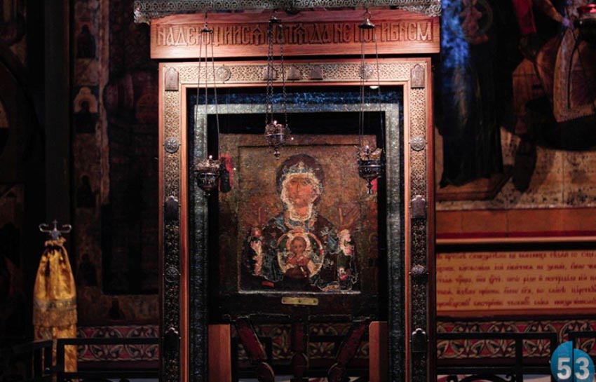 Икона «Знамение Божией Матери», значение у православных. Тропарь Пресвятой Богородице пред иконой Ея «Знамение» Абалацкая